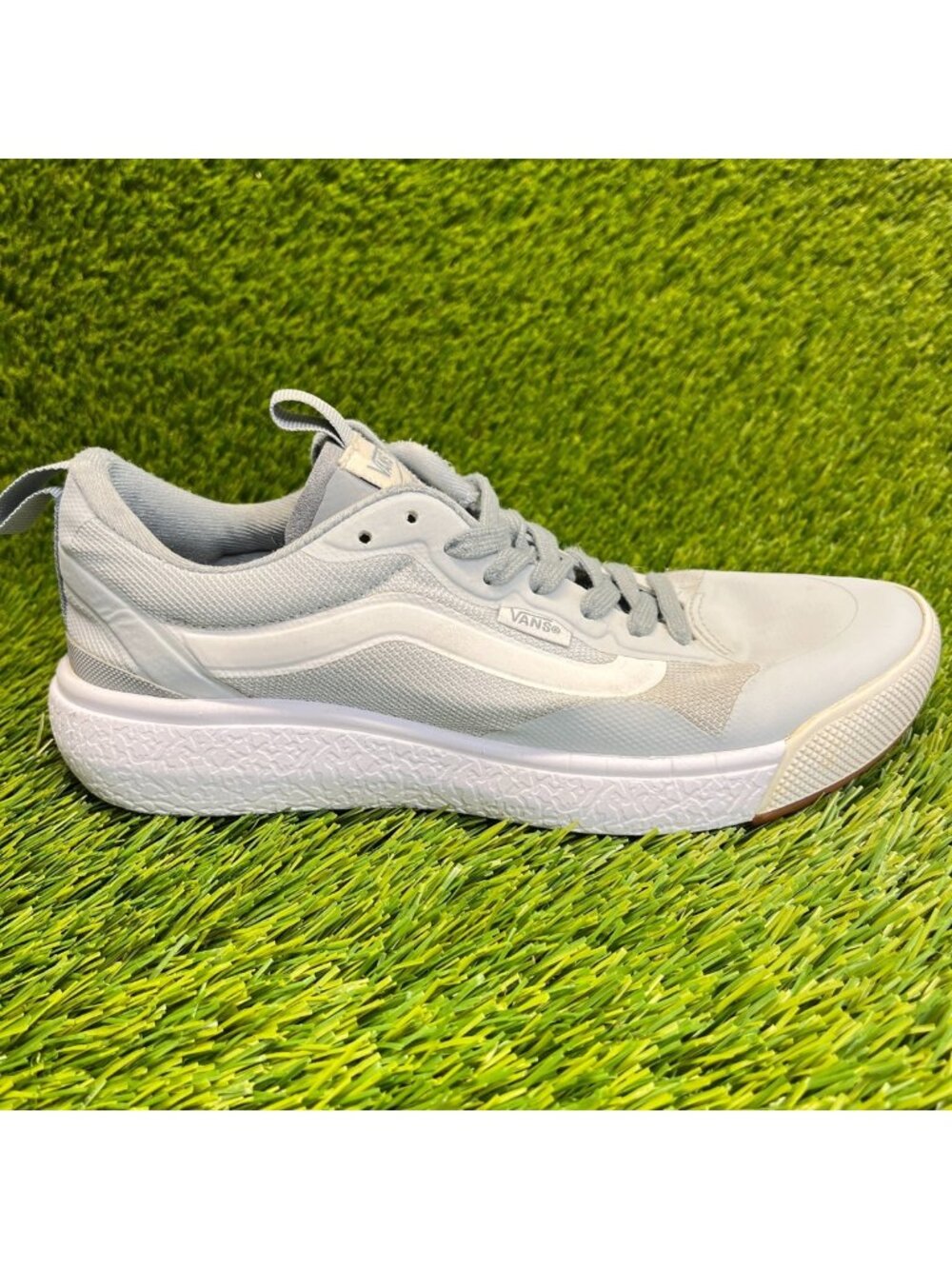 Vans UltraRange EXO Womens Size 7 Blue White Athletic Walking Shoes Sneakers